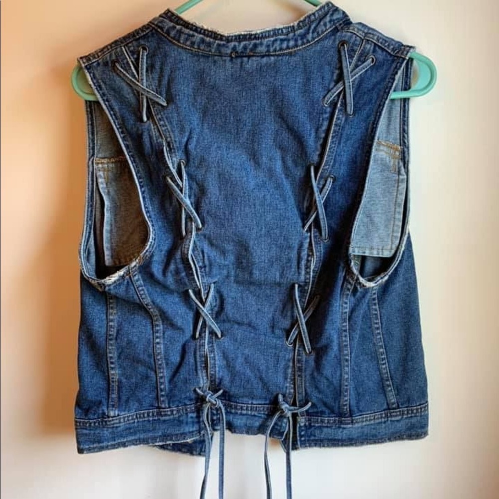 Free People Denim Vest